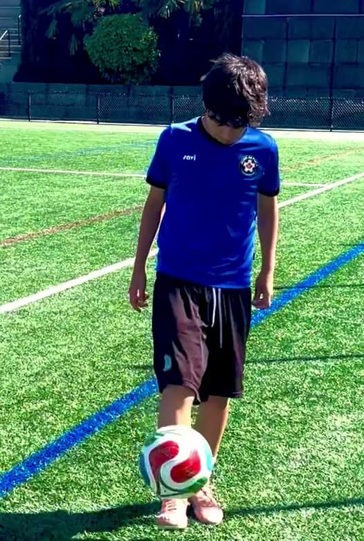 Keeping the ball close at pace